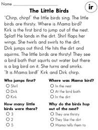 First Grade Reading Comprehension Passages And Questions Entire Year Set