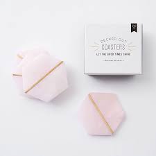 Friday Favorites Pink Home Decor Stone Coasters Coasters