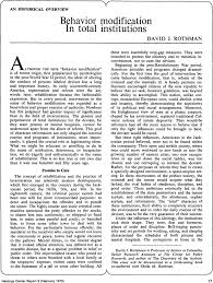 To write an effective essay on behavior modification, you need to examine the question, understand its focus and needs, obtain information and evidence through research, then build a clear and organized. Behavior Modification In Total Institutions Rothman 1975 Hastings Center Report Wiley Online Library