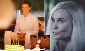 Although i'm not surprised there are rumors afloat about ashton cheating. Brave New World First Look Demi Moore Transforms Into A Blonde Bombshell For Dystopian Series Daily Mail Online