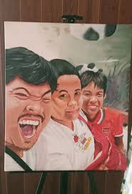 Family portrait Acrylic