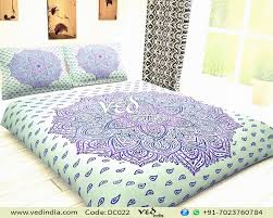 Showing results for indian style bed. Indian Bohemian Style Bedding In Purple Ombre Vedindia Com