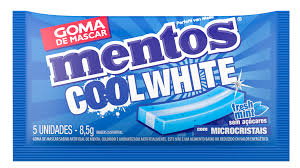 MENTOS COOL WHITE 3L C/15 FRESH MINT127G