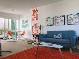 Mid centruy modern wall decor. Rectangle Mid Century Modern Wall Decor Wall Star Graphics