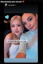 朴彩英与神奇女侠盖尔加朵合照亲密贴脸自拍_新浪图片