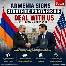 The United States and Armenia have signed a strategic partnership agreement  in Yerevan. Watch OAN on Spectrum and YouTube TV today for more updates.