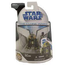 Amazon.com: Star Wars Clone Wars Animated Action Figure No. 23 R3-SG Goldie  : Toys & Games