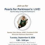 Pearls for Parkinson’s: LIVE