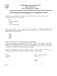 Ini dia beberapa contoh suratnya. Contoh Surat Keterangan Penguasaan Tanah