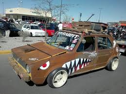 Vw Golf Mk1 Rat Style Vw Rabbit Vw Rabbit Pickup Shtf Vehicle