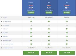 20 best designed pricing comparison table examples