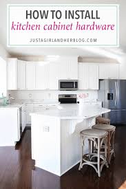If youre looking to do a kitchen cabinets remodel, keep in mind that a successful kitchen. How To Install Kitchen Cabinet Hardware