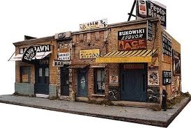 Downtown Deco Addams Ave Part One Kit Ho Scale Model Railroad Building 1000 Model Trains Model Railroad Model Train Layouts