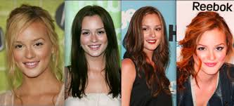 The gossip girl star debuted an edgy, new platinum 'do. Leighton Meester Lightens Up Hollywood Hair Zimbio