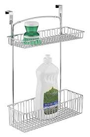 Mdesign Over The Cabinet 2 Tier Storage Shelf Kitchen S Https Www Amazon Com Dp B016v Kitchen Basket Storage Kitchen Storage Organization Door Organizer