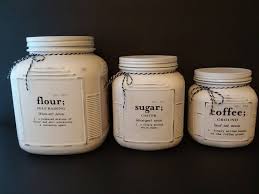 Alibaba.com offers farmhouse canister set in a variety of materials such as glass, ceramic, metals and plastic to suit all sorts of needs. Pin On Diy Decor