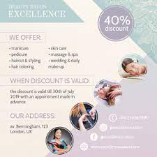 Creative hair design salon and spa has been in business since 1982. Creative Hair Salon Advertisement Design Template Postermywall