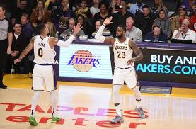 Los Angeles Lakers Bond Between Lebron James Kyle Kuzma Getting Stronger Kyle Kuzma Lebron James Los Angeles Lakers