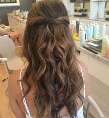 50 Charming Half Up Half Down Wedding Hairstyles 2020 26 Loose Curls Hairstyles Wedding Hair Down Ball Hairstyles