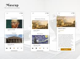 Museum Guide App Ios App Design Inspiration App Design Inspiration App Design