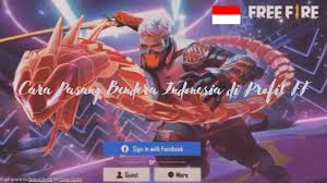 Di bawah gambar itu terdapat frase legendaris 'jangan menindas kami'. Inilah Cara Pasang Bendera Indonesia Di Profil Ff