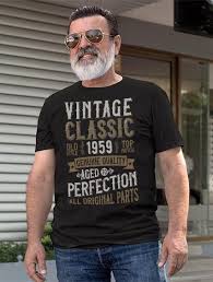 60th Birthday Birthday Gift For 60 Year Old Man 60th Anniversary T Shirt Vintage Birthday Parties 60th Birthday 60th Birthday Ideas For Dad