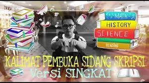 Tips lancar dalam kalimat pembuka sidang skripsi tentu saja berdoa. Skripsifuzziblog Kalimat Pembuka Sidang Skripsi