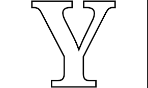 Letter y coloring page to color, print or download. Printable Pdf Letter Y Coloring Page Alphabet Coloring Pages Letter Stencils Printables Coloring Pages
