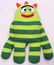 Brobee Pillow Plush Stuffed Animal Very Large Yo Gabba Gabba 25 Ex Condition Plush Stuffed Animals Animals Plush