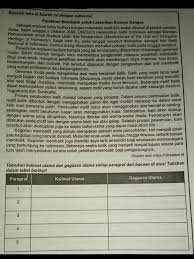 Gagasan pokok terdapat dalam kalimat utama, yang dapat berdiri sendiri meski kalimat lain dihilangkan. Temukan Kalimat Utama Dan Gagasan Utama Setiap Paragraf Dari Bacaan Di Bawah Brainly Co Id
