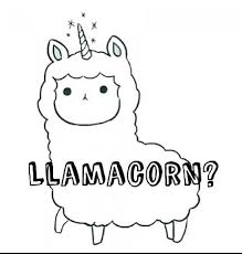 If you like these coloring pages and you're looking for more awesome free printable coloring pages, then take a look at our collection of 100's of pictures to color here. Cute Printable Cute Llama Coloring Page Novocom Top