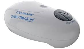 Can lids are made with a thin piece of metal that isn't difficult to break through. Buy Culinare One Touch Can Opener Tin Openers Argos