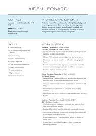 As you can see from our financial controller resume sample, a clear, clean, and simple format is always best. Expert Financial Controller Cv Examples Myperfectcv