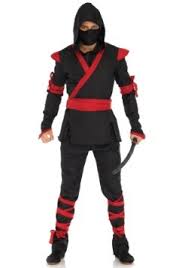 Ninja Costumes Adult Kids Ninja Halloween Costume