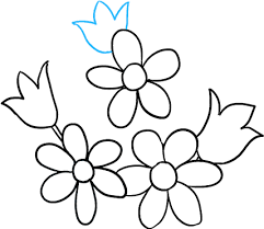 New users enjoy 60% off. Download Hd How To Draw Flower Bouquet Bouquet Of Flowers Drawing Easy Transparent Png Image Nicepng Com