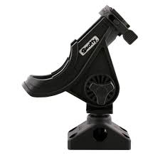 This helps to keep fishing rods out of the way and easily visible to the crew and fishermen, but easy to access when necessary. Scotty Rod Holders Accessory Mounts