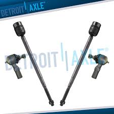 New 4pc Kit: (2) Inner and (2) Outer Tie Rod End Links for Escort and  Tracer | eBay