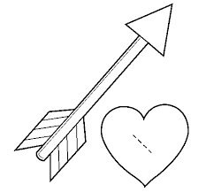 Download icons in all formats or edit them online for mobile, web projects. Heart And Arrow Coloring Page Coloringcrew Com