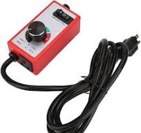 Speed Governor,120V Router Fan Variable Speed Controller Governor Electric  Motor Rheostat Motor, and,Red