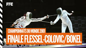 Jul 26, 2021 · l'escrimeuse française, spécialisée dans le sabre, a un palmarès par équipe bien garni avec notamment une médaille d'argent en 2019 et d'or en 2018 en championnat du monde. Championnats Du Monde 2001 Finale Flessel Colovic Fra Vs Bokel Ger Youtube