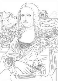 Leonardo Da Vinci Para Colorear