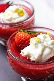 Strawberry Kissel Belarus Recipe Recipes Sweet Sauce Fruity Desserts