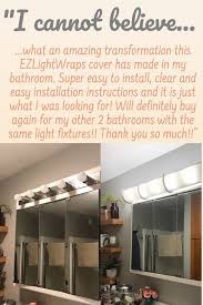 · 1 comment · this post may contain affiliate links · this blog generates income via ads and sponsored posts · this blog uses cookies · see our privacy policy for more info filed under: Hollywood Light Shade Cover Diy Diy Bathroom Light Cover Diy Bathroom Light Lighting Makeover