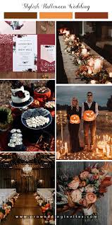 6 Halloween Themed Wedding To Get Your Guests Into The Spooky Spirit In 2021 Halloween Themed Wedding Halloween Wedding Outdoor Fall Wedding