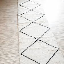 Marokkanischer Beni Ourain Teppich 0 85m X 2 95m Dari Design Beniourain Berberrug Beniouarain Teppiche Mar Marokkanische Teppiche Teppich Berber Teppich