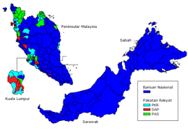 2008 Malaysian General Election Wikipedia