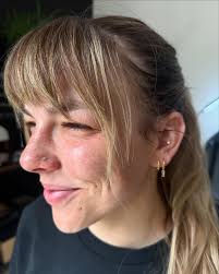 Super cute sister ear piercings. We did first and seconds for Callie and  seconds for Riley! Such a fun time!