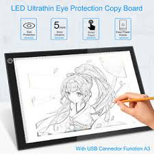 Eye Protection A3 Led Light Pad Box Drawing Tablet Tracing Tracer Copy Board Tab Ebay