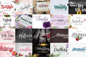 Fast script designed by efe gürsoy, this is a premium font, are sold on creativemarket, but it was great, it is free today for download. 30 Premium Font Bundles Design Shack