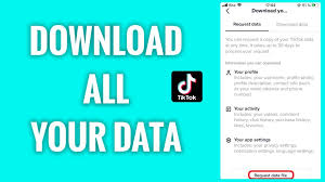 Insert the tiktok video link on our website and . How To Download All Your Tiktok Data Freewaysocial